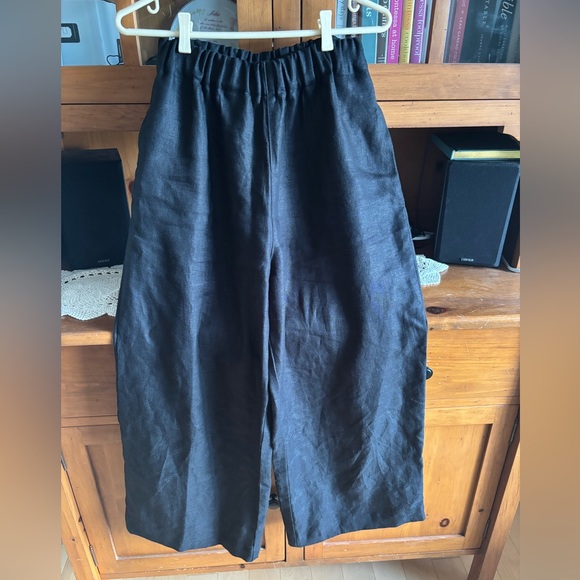 JIMI Pants - JIMI black linen pants